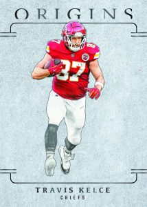 2025 Panini Origins NFL Trading Card Box Insert Blank Slate Travis Kelce Card – 2025 Panini Origins NFL Trading Card Box