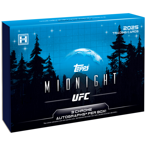 2025 Topps Midnight UFC Box Card – 2025 Topps Midnight UFC