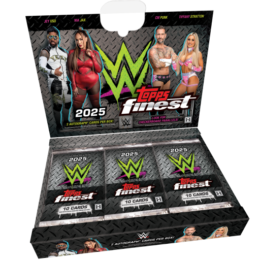 2025 Topps Finest WWE Box Card –
