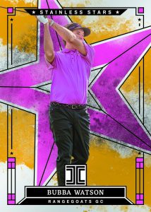 Bubba Watson Stainless Stars Gold - 2025 Panini Impeccable LIV Golf