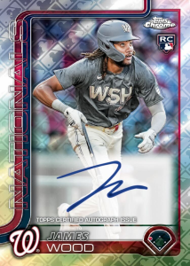 James Wood Rookie Autograph Card –