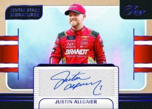 Justin Allgaier Card –
