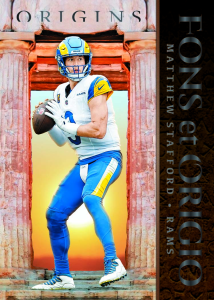 Matthew Stafford Fons et Origio Card –