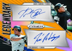 Miguel Cabrera Ivan Rodriguez Card –