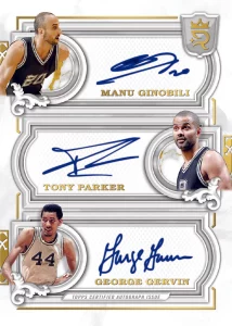 Spurs Autographs Card –