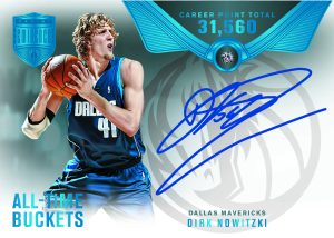 dirk all time buckets diamond signatures platinum Card –