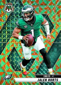 jalen hurt base mosaic tessellation Card –