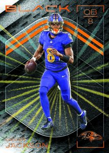 lamar jackson base citrine Card –