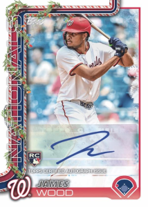 2025 topps holiday baseball mega box 017 Card –