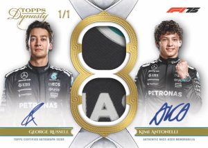 George Russell Kimi Antonelli Card –