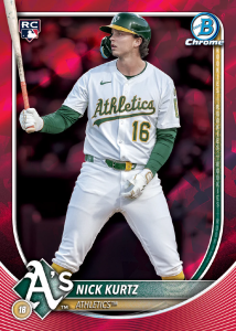 Nick Kurtz Red Rookie Card –
