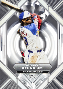 Ronald Acuna Liquid Silver Card –