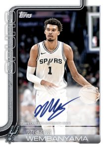 Victor Wembanyama Real One Autograph Card –