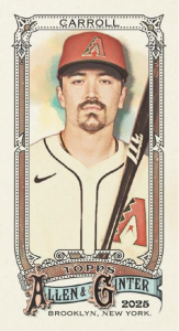 Corbin Carrol Mini - 2025 Topps Allen & Ginter Baseball