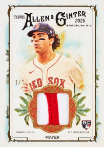 Marcelo Mayer Base - 2025 Topps Allen & Ginter Baseball