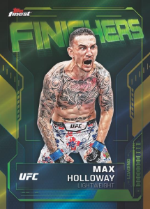 Max Holloway Finishers - 2025 Topps Finest UFC