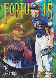 Cam Smith Fortune 15 Rookie - 2025 Topps Chrome Update Baseball