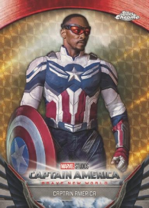 Captain America Brave New World - 2025 Topps Chrome Marvel Studios