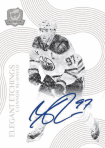Connor McDavid Elegant Etchings Card – 2024-25 Upper Deck The Cup Hockey