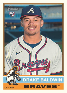 Drake Baldwin Base - 2025 Topps Heritage High Number Baseball
