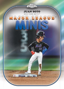Juan Soto Major League Minis - 2025 Topps Chrome Update Baseball