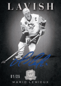 Mario Lemieux Lavish Autograph Card – 2024-25 Upper Deck The Cup Hockey