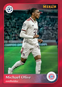 Michael Olise Base Red Card –