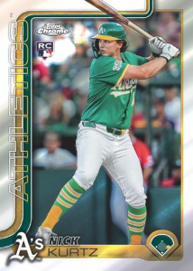 Nick Kurtz Rookie - 2025 Topps Chrome Update Baseball