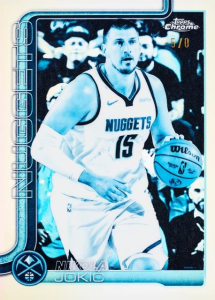 Nikola Jokic Frozenfractor - 2025-26 Topps Chrome Basketball