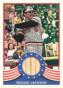 Reggie Jackson Bicentennial Relics - 2025 Topps Heritage High Number Baseball