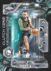 Steph Curry Clutch Gene - 2025-26 Topps Chrome Basketball