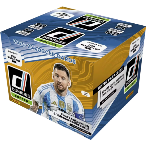 2025 26 Panini Donruss Road to FIFA World Cup Soccer Box Card –