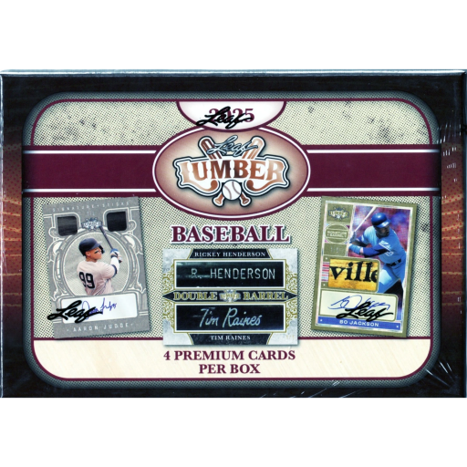 2025 Leaf Lumber Baseball Card –