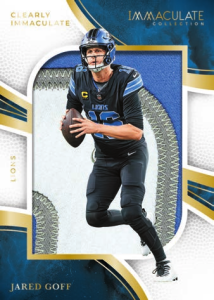 2025 panini immaculate football 017 Card –