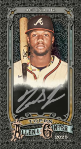 2025 topps allen ginter baseball 002 Card –