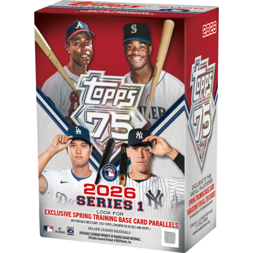 2026 Topps Series 1 Baseball Value Box Card –
