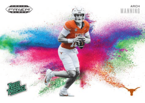 Arch Manning Color Blast - 2025 Panini Prizm Black Football