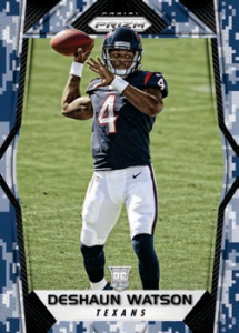 Deshaun Watson Rookies Camo - 2017 Panini Prizm Football