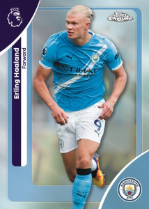 Erling Haaland Base Card - 2026 Topps Chrome Premier League Soccer