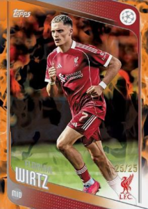 Florian Wirtz  - 2025-26 Topps UEFA Club Competitions Soccer
