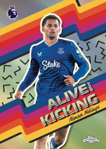 Iliman Ndiaye Alive & Kicking - 2026 Topps Chrome Premier League Soccer