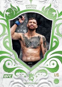 Mauricio Santos Base Card Green - 2025 Topps Royalty UFC
