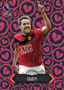 Owen Stoppage Time Heartbreaker Black - 2026 Topps Chrome Premier League Soccer