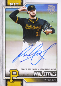 Paul Skenes Real One Autograph Card –