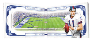 Phil Simms Gridiron Graphs Platinum - 2025 Panini National Treasures Football