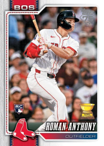 Roman Anthony Base Rookie - 2026 Topps Series 1 Baseball