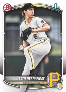 Seth Hernandez Base - 2025 Bowman Draft Baseball