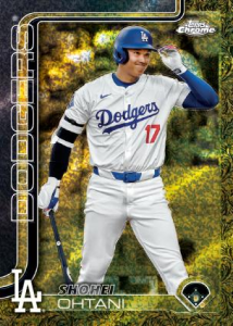 Shohei Ohtani Base - 2025 Topps Gilded Collection Baseball