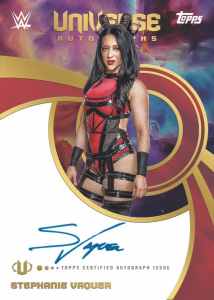Stephanie Vaquer Universe Autograph - 2025 Topps Universe WWE