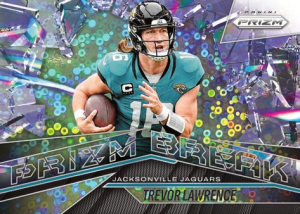 Trevor Lawrence Prizm Break Prizms No Huddle - 2025 Panini Prizm Football